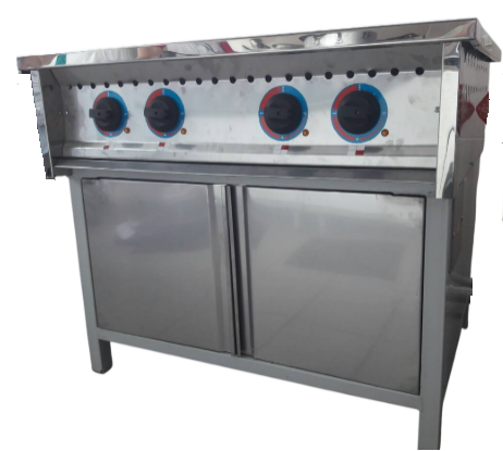 Електрична кухонна плита ЮВЕНТА ПЕ-4 з тумбою